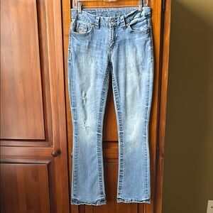 Ladies Seven7 Slim Boot Cut Jeans